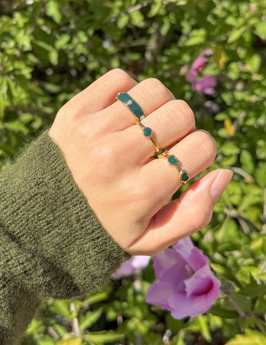 Jade Ring Set – Christian Ring