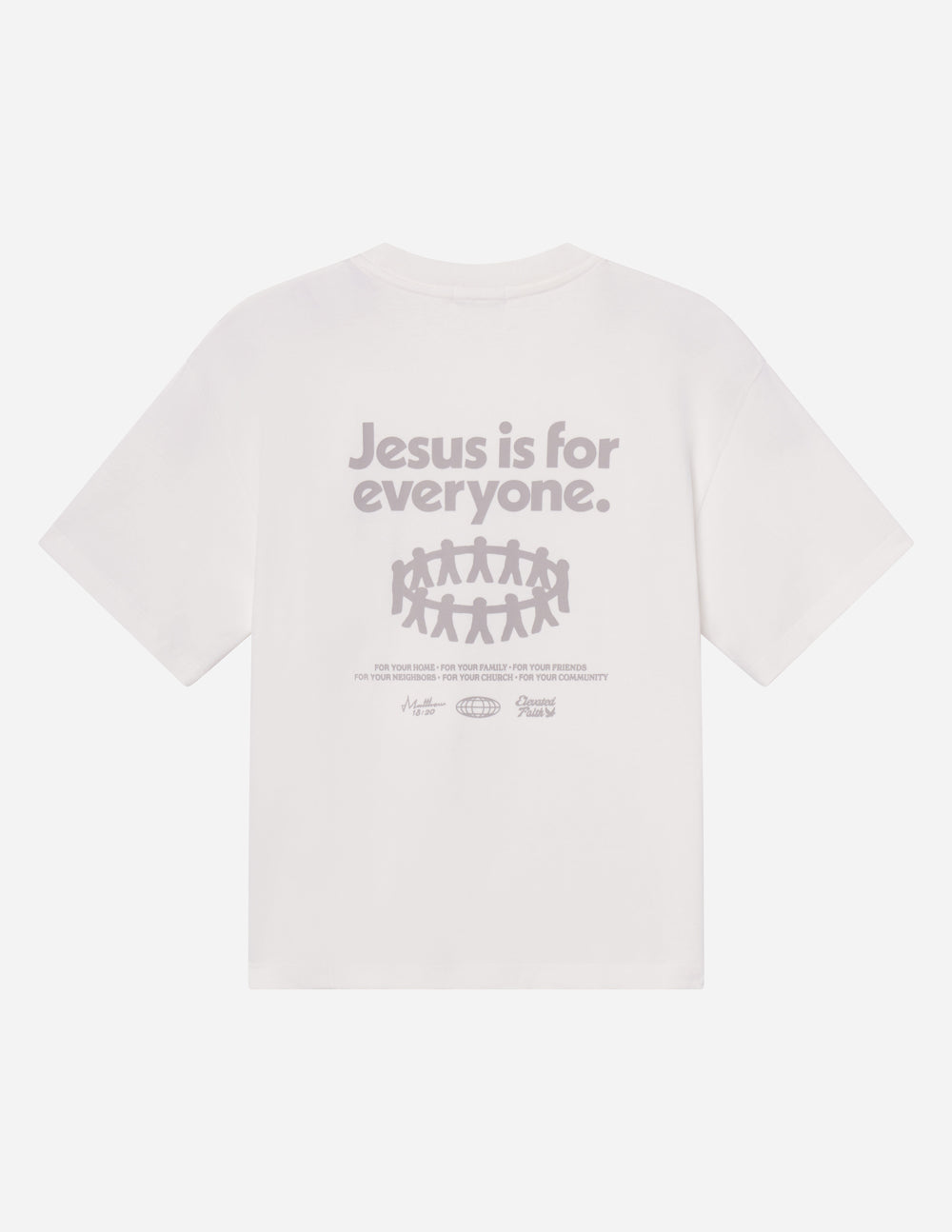Jesus Is for Everyone Heavyweight Tee – Christian T-Shirt