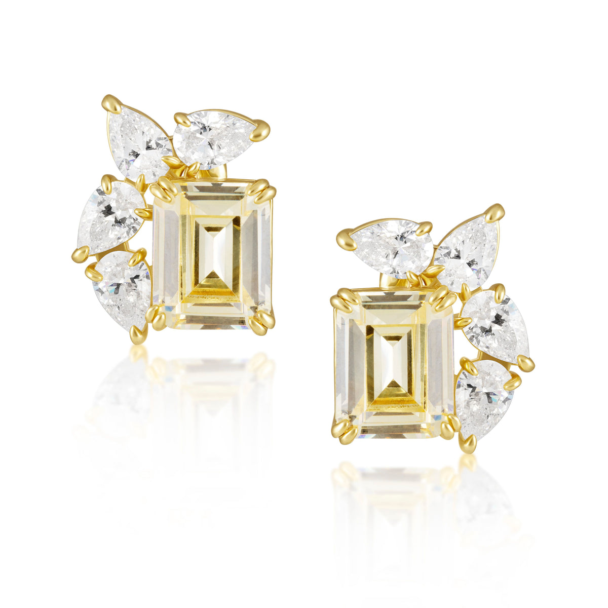 Marquise Sunburst Earrings — Soul Flow Apparel