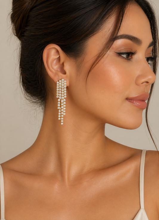 Nikki Statement Earrings, view 1 — Soul Flow Apparel