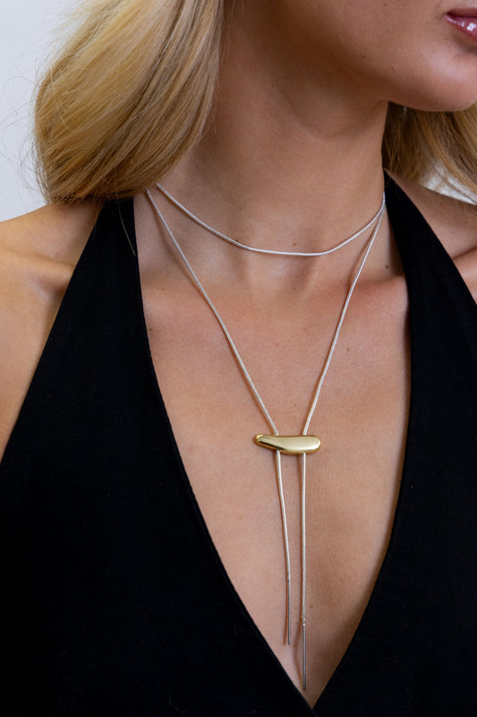 Western Bolo Necklace, view 10123 — Soul Flow Apparel