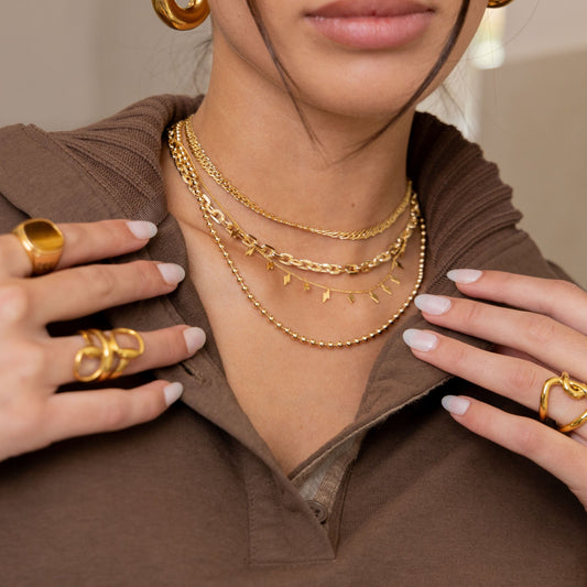 Bolted Choker in azaria, view 13736 — Soul Flow Apparel