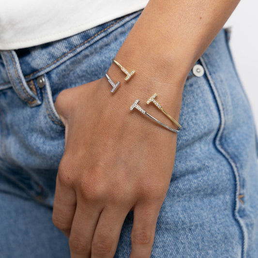 Nellie T Cuff in product, view 14745 — Soul Flow Apparel