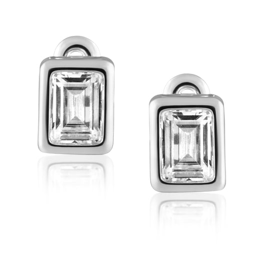 Laurel Bezel Stud in studs — Soul Flow Apparel