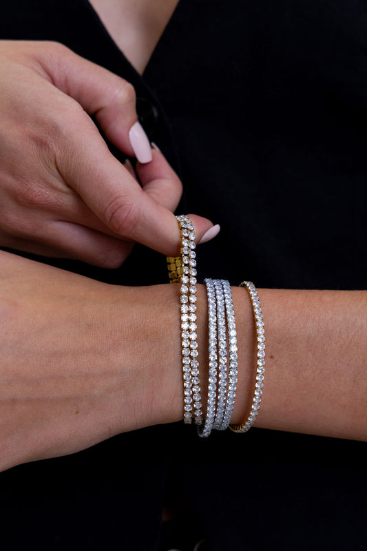 Eileen Cz Stretch Bracelet — Soul Flow Apparel