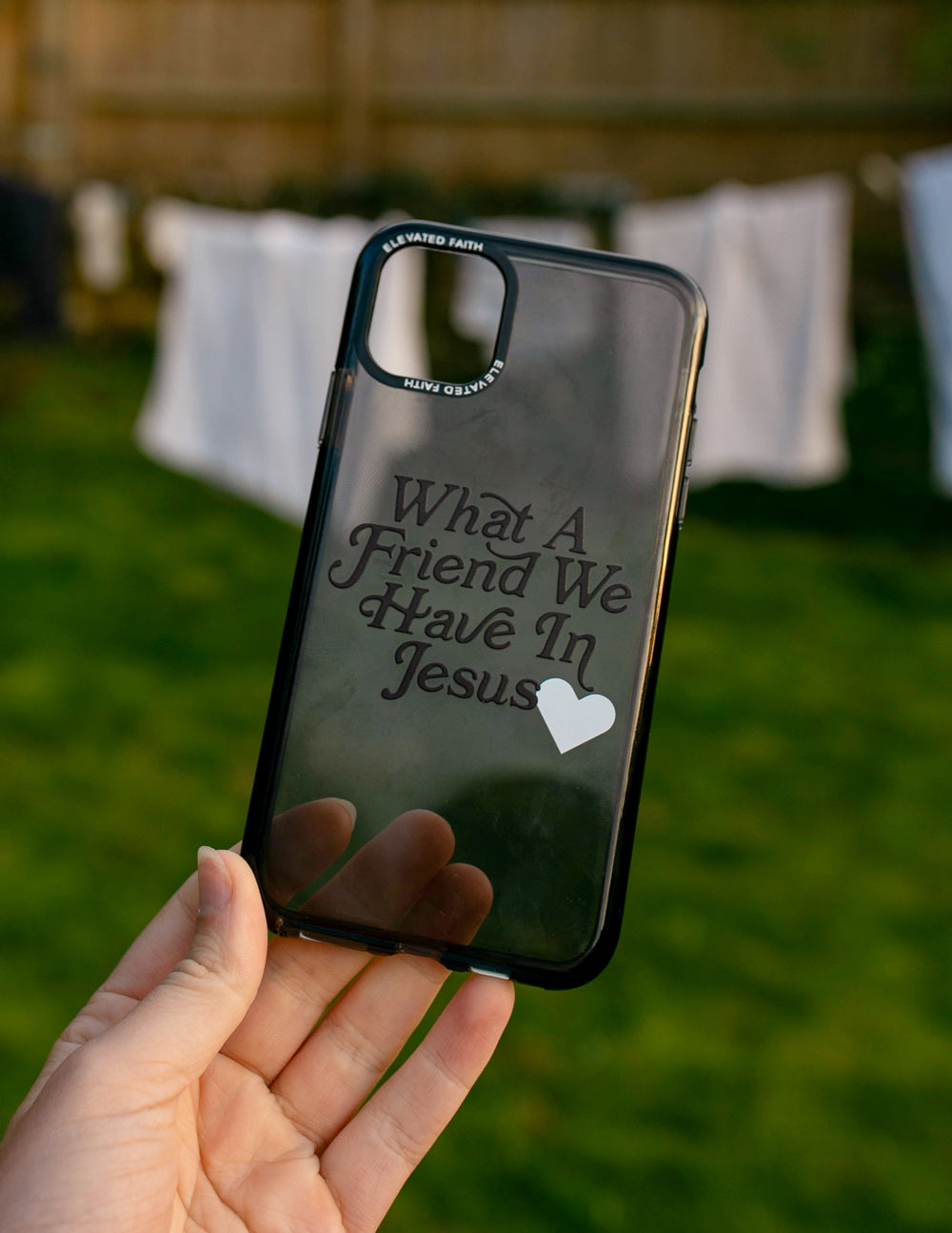 What a Friend in Jesus Phone Case – Christian Phone Case