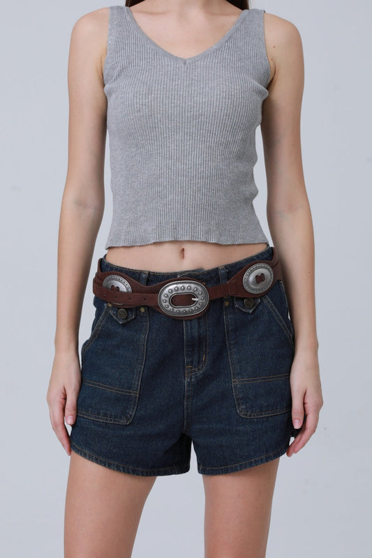 Boho Western PU Belt – Versatile Waist Strap for Women 🌵✨ Leto Collection