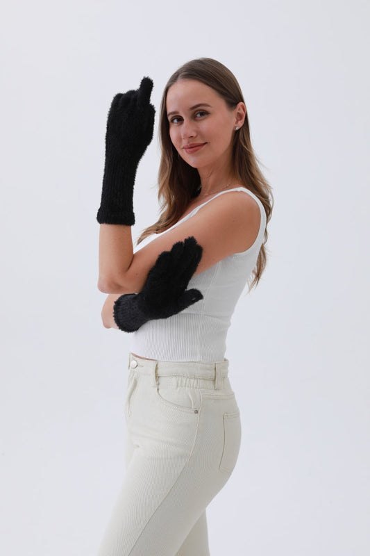 Luxuriously Soft Fleece Gloves โ Warm, Fashionable Winter Must-Have โ๏ธ๐งค Leto Collection