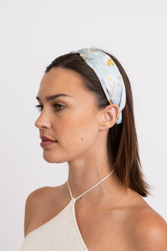 Secret Garden Satin Smooth Floral Headband 🌼 Leto Collection