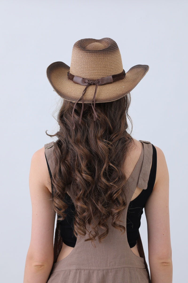 Rustic Star-Embellished Cowboy Hat – Timeless Western Charm🤠⭐ Leto Collection