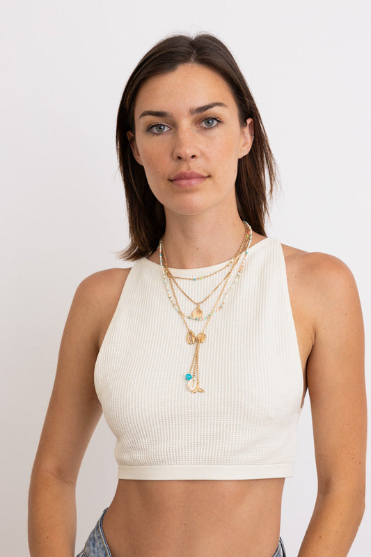 Forever Summer Mermaid Dream Layered Necklace Leto Collection