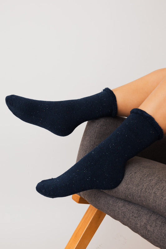 Thick Knit Crew Socks for Ultimate Fall & Winter Warmth 🧦 Leto Collection