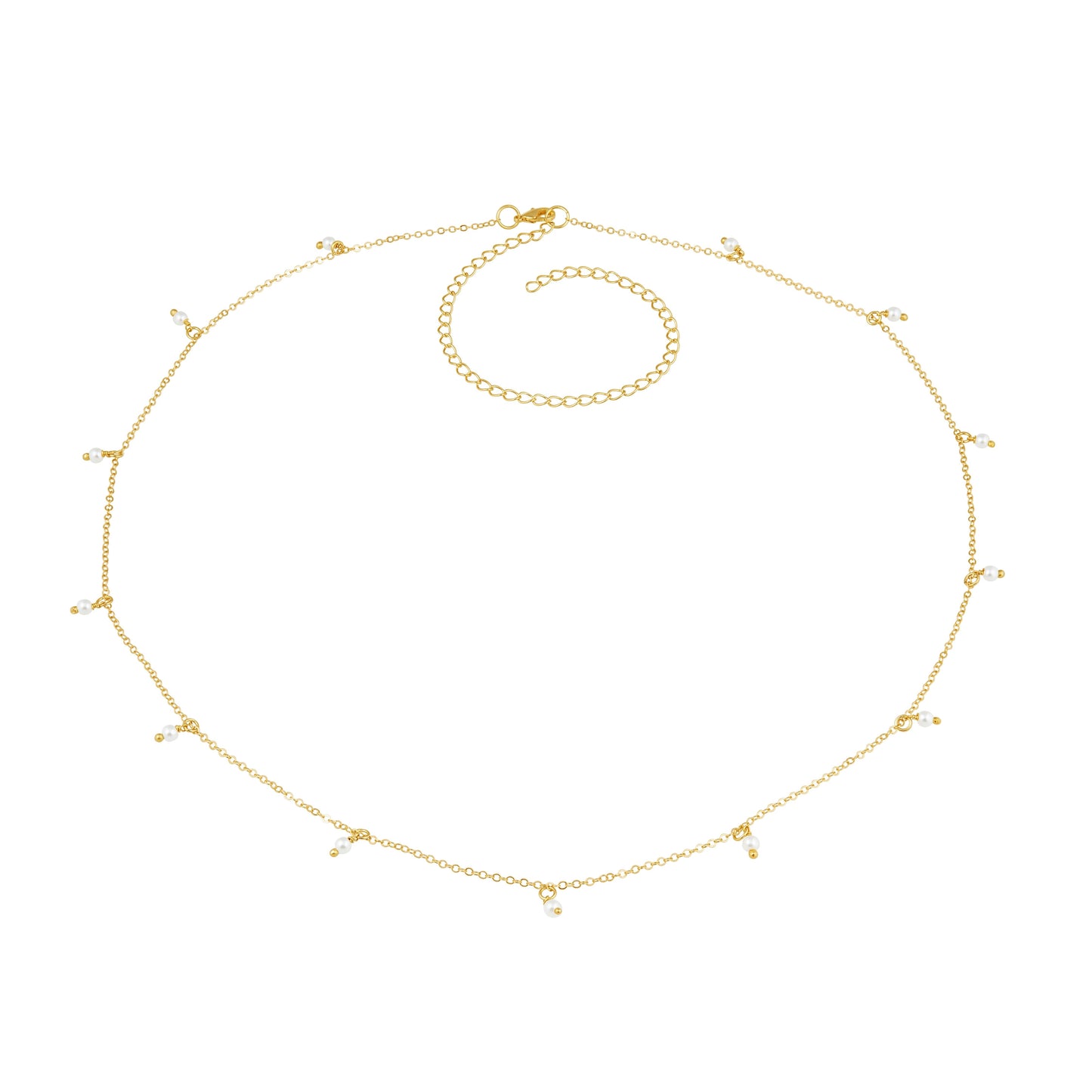 Alina Pearl Belly Chain — Soul Flow Apparel
