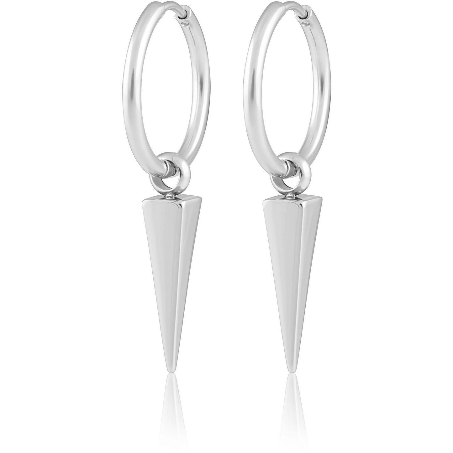 Aria Spike Hoops — Soul Flow Apparel