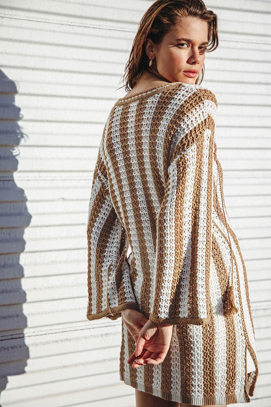 Something to Say Knit Top in 20tan14 — Soul Flow Apparel