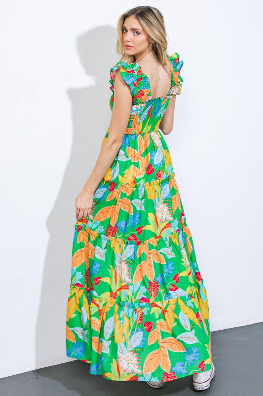Beach Dates Woven Maxi Dress in 20gre15 — Soul Flow Apparel