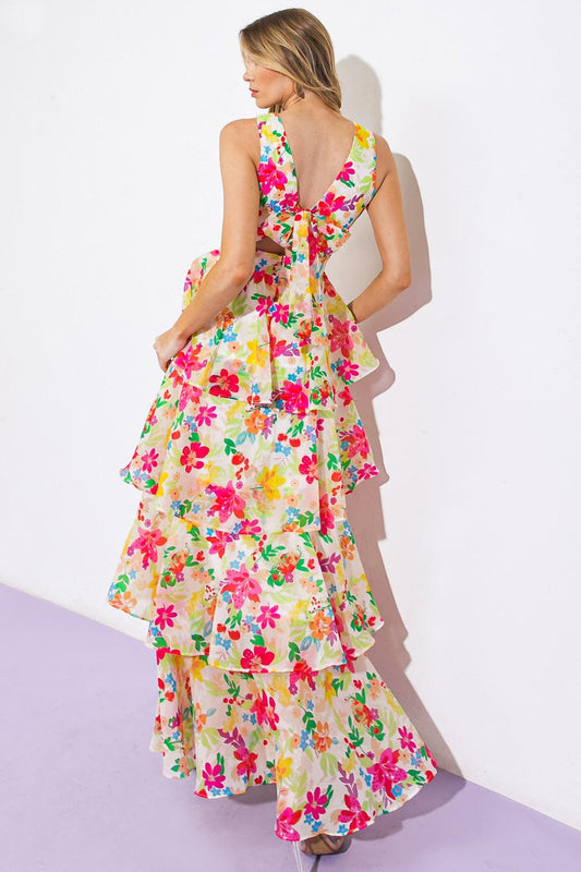 Del Rey High Rise Woven Maxi Dress in 20ivo16 — Soul Flow Apparel