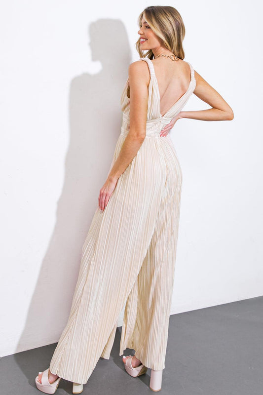 Pure Ambition Woven Jumpsuit in 20bei15 — Soul Flow Apparel
