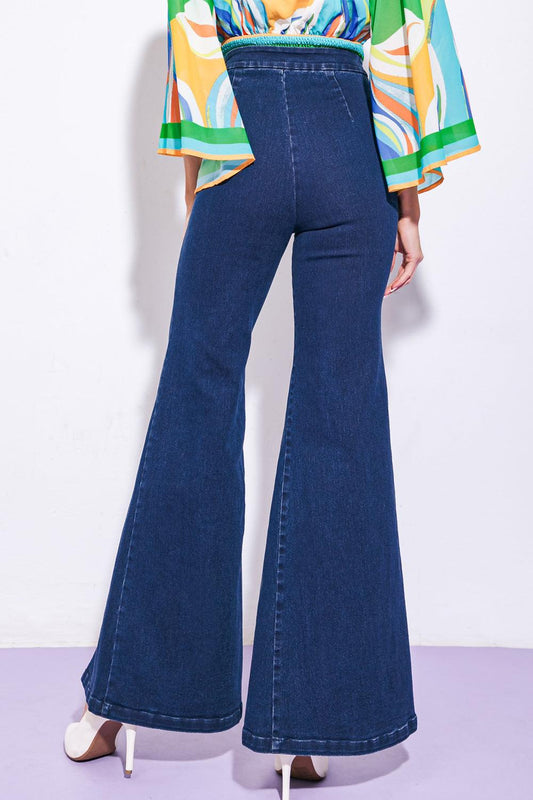 There for You Denim Pants in 20med 20ind9 — Soul Flow Apparel