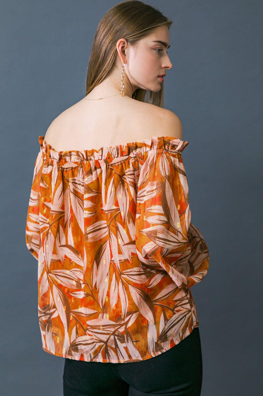Make Me Believe Woven Top in 20ora 20bro12 — Soul Flow Apparel