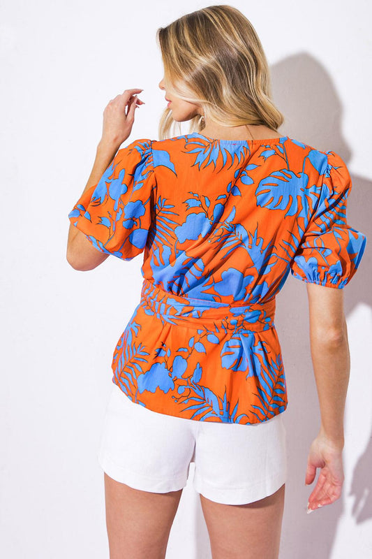 Sign Me Up Woven Top in 20ora12 — Soul Flow Apparel