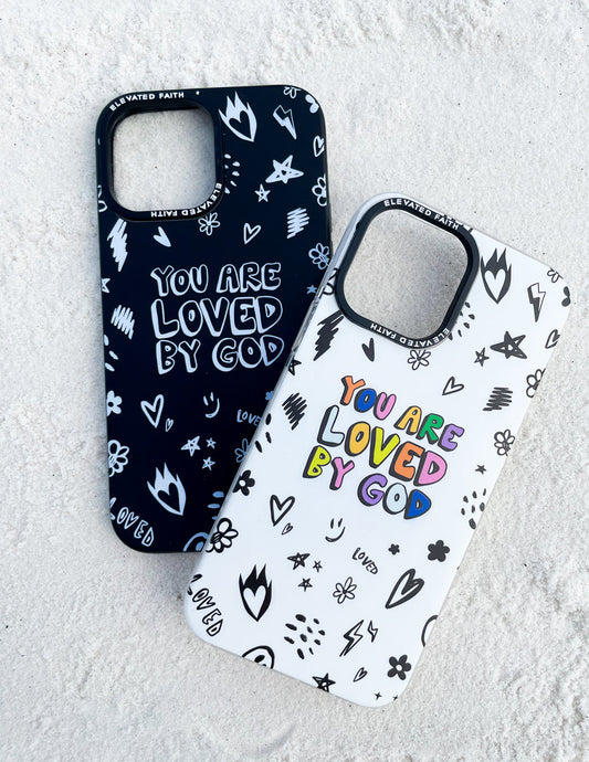Black You Are Loved By God Phone Case – Christian Phone Case