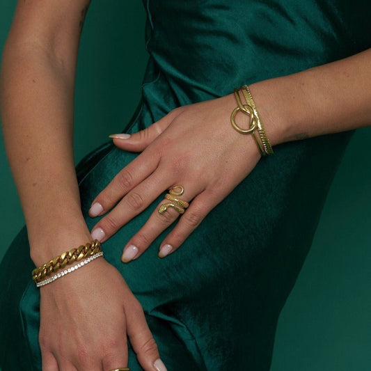 Cleo Snake Ring — Soul Flow Apparel