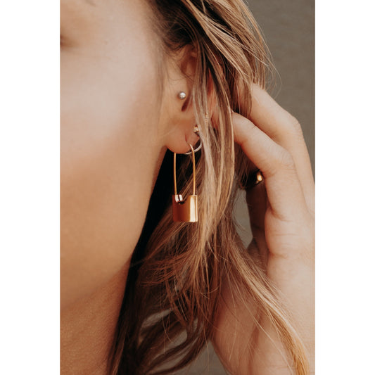 Codie Lock Earrings — Soul Flow Apparel