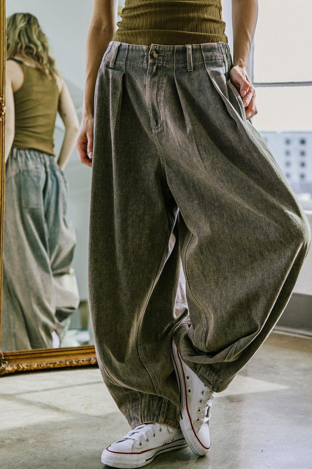Stuck in Your Ways Denim Pants in 20den8 — Soul Flow Apparel
