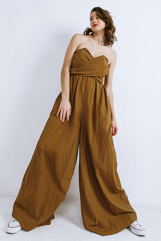 Think About Me Woven Jumpsuit in 20cam1 — Soul Flow Apparel