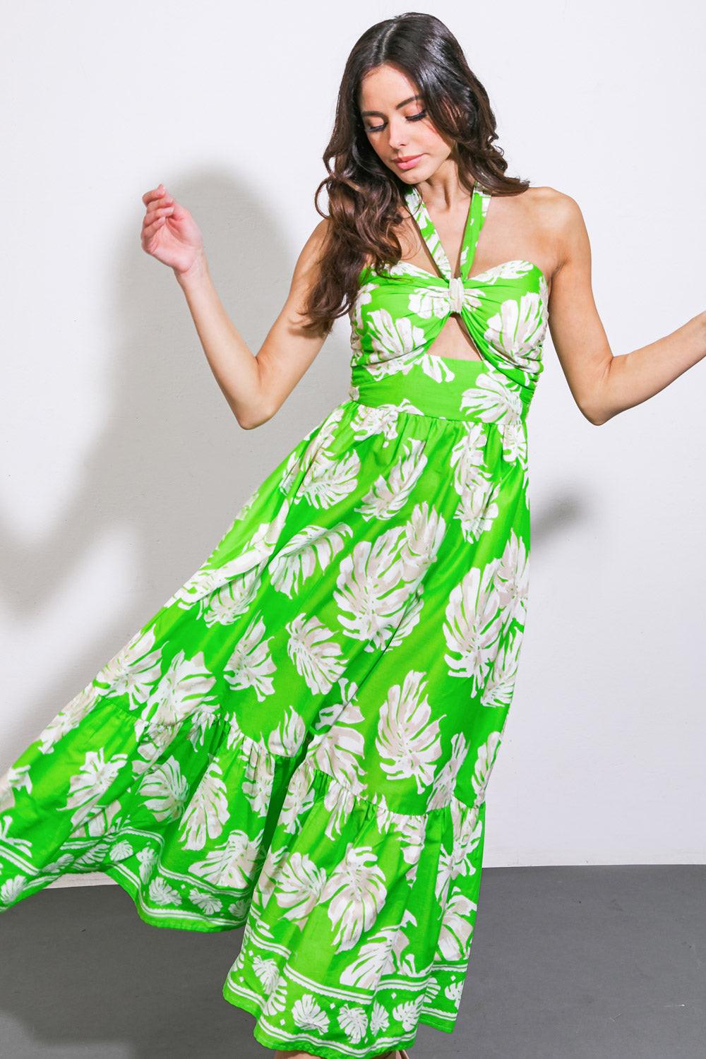 Cause a Scene Woven Midi Dress in 20gre 20ivo4 — Soul Flow Apparel