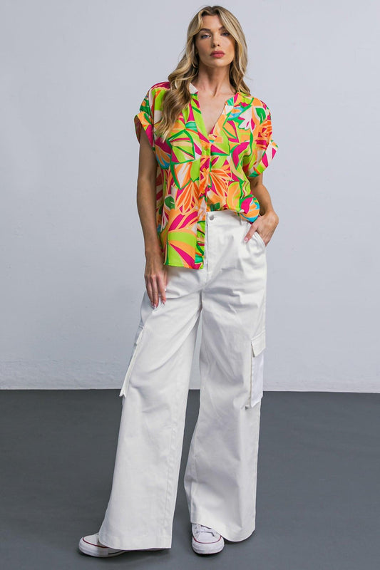 Adorable Posh Woven Cargo Pants in 20off 20whi1 — Soul Flow Apparel