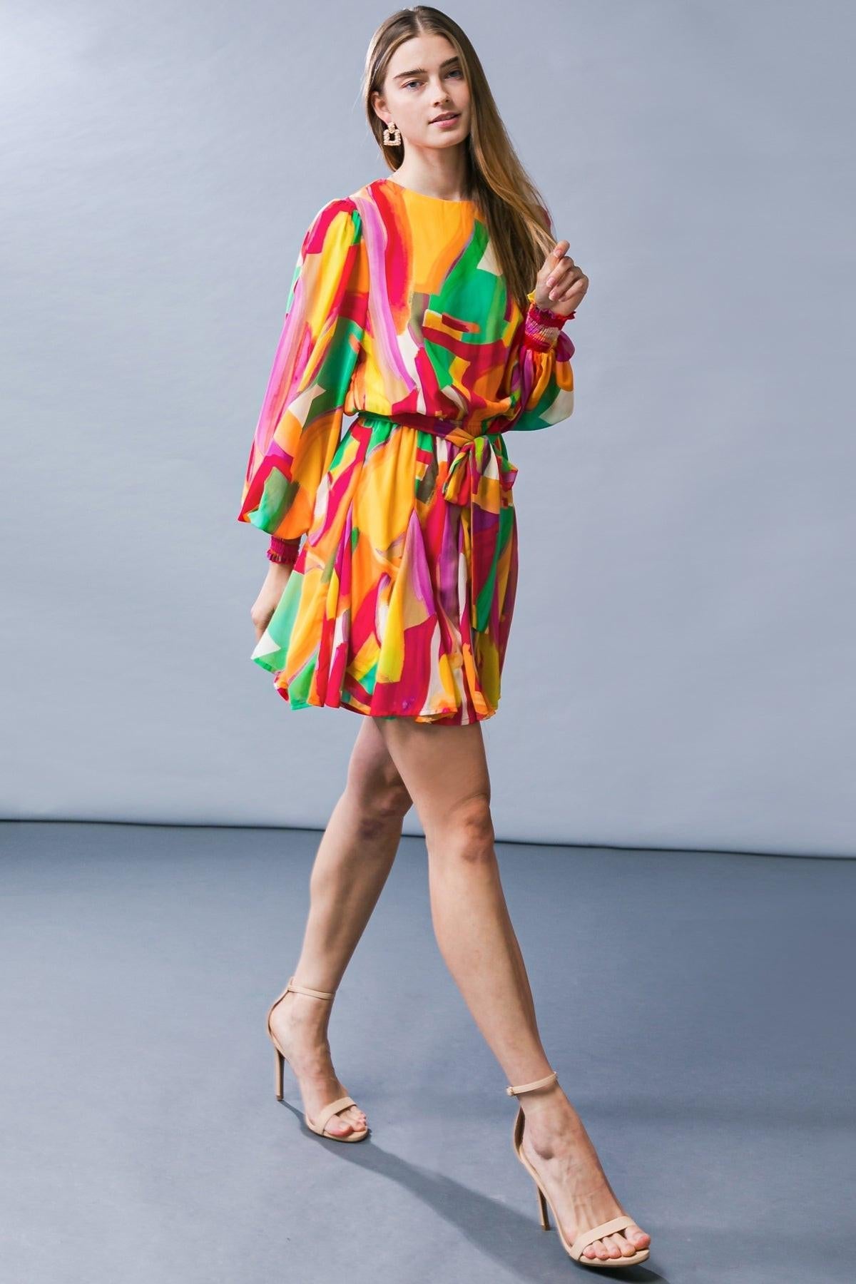 Truly Adorable Woven Midi Dress — Soul Flow Apparel