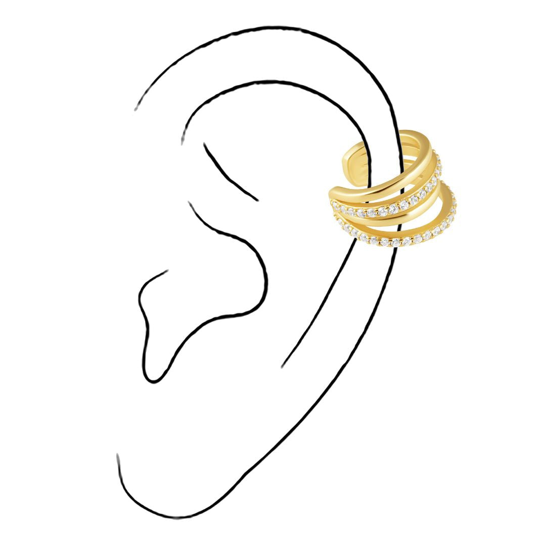 Mckenzie Trio Ear Cuff — Soul Flow Apparel