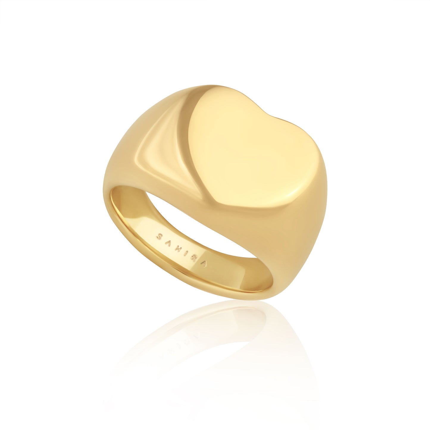 Heart Signet Ring — Soul Flow Apparel