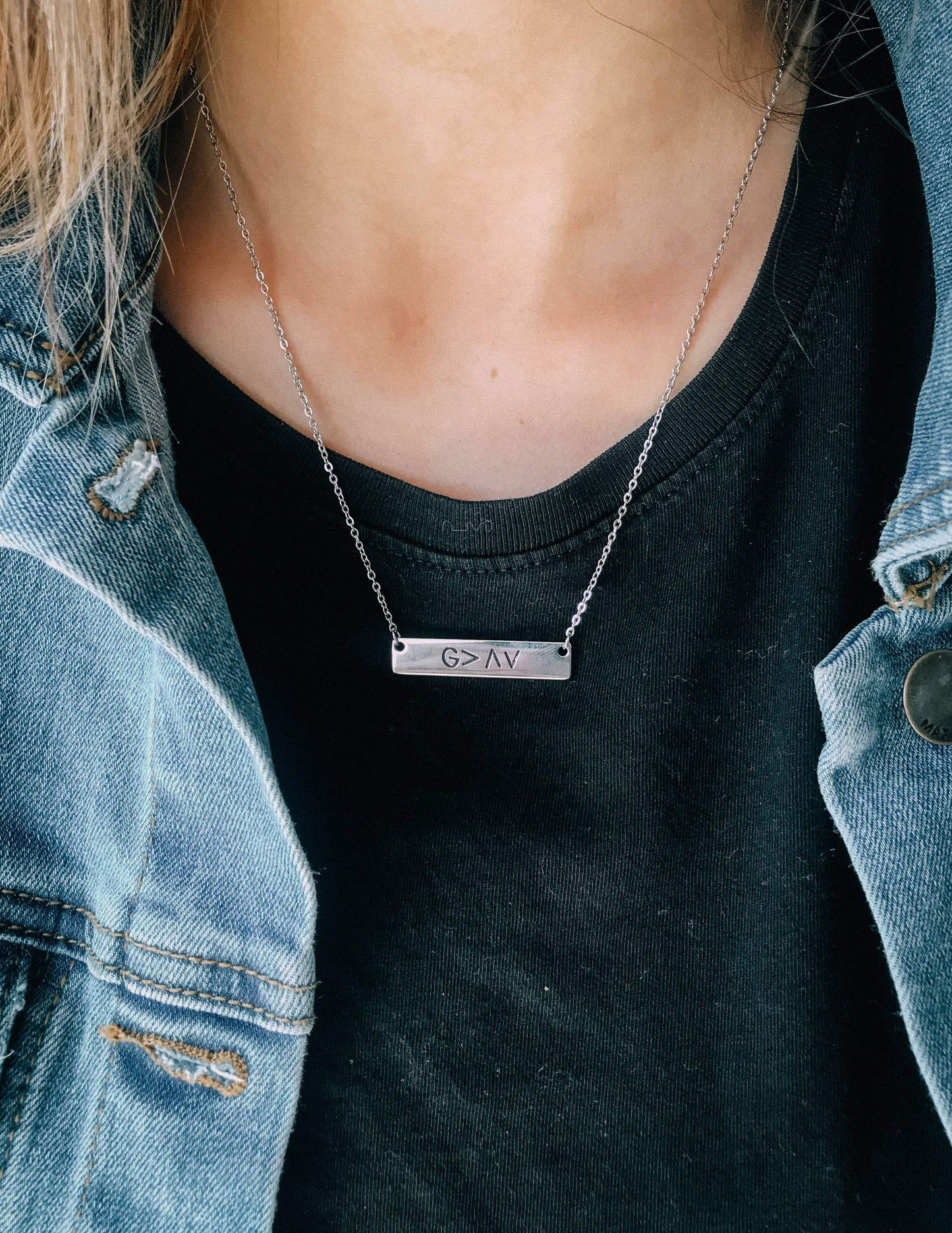 Highs and Lows Necklace – Christian Necklace