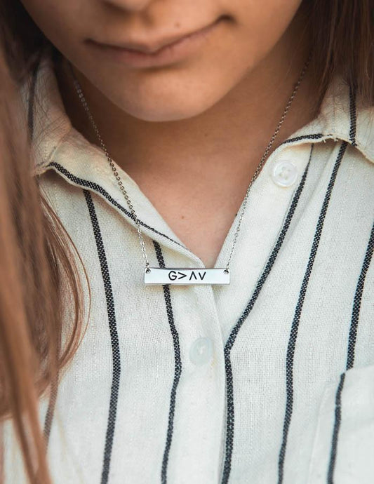 Highs and Lows Necklace – Christian Necklace