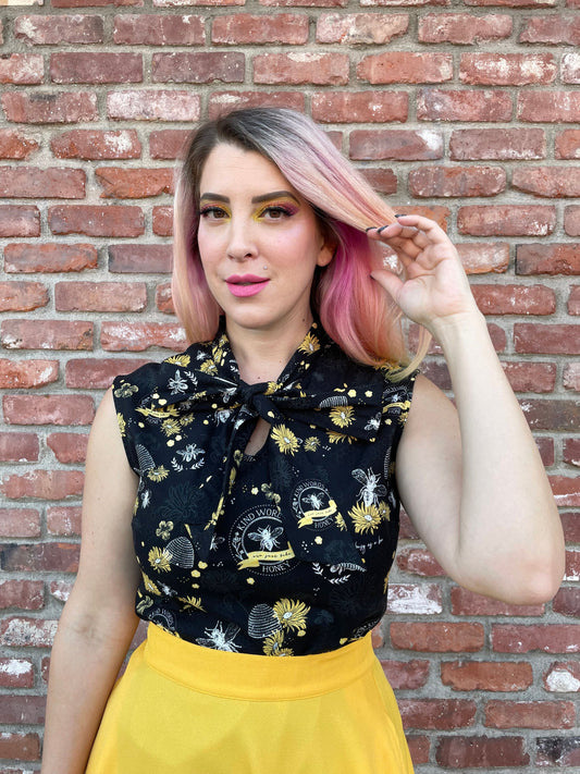 Bee Kind Bow Top — Soul Flow Apparel