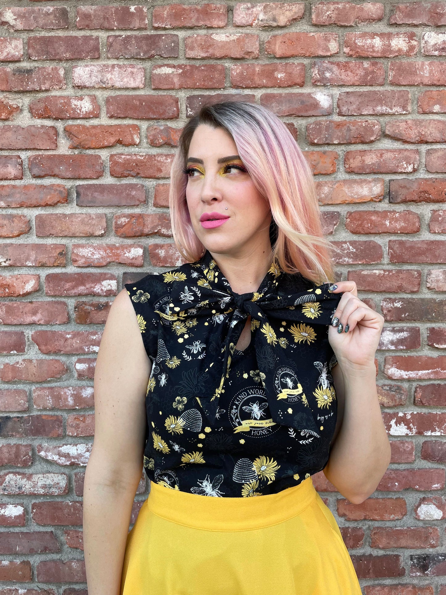 Marigold Skater Skirt — Soul Flow Apparel