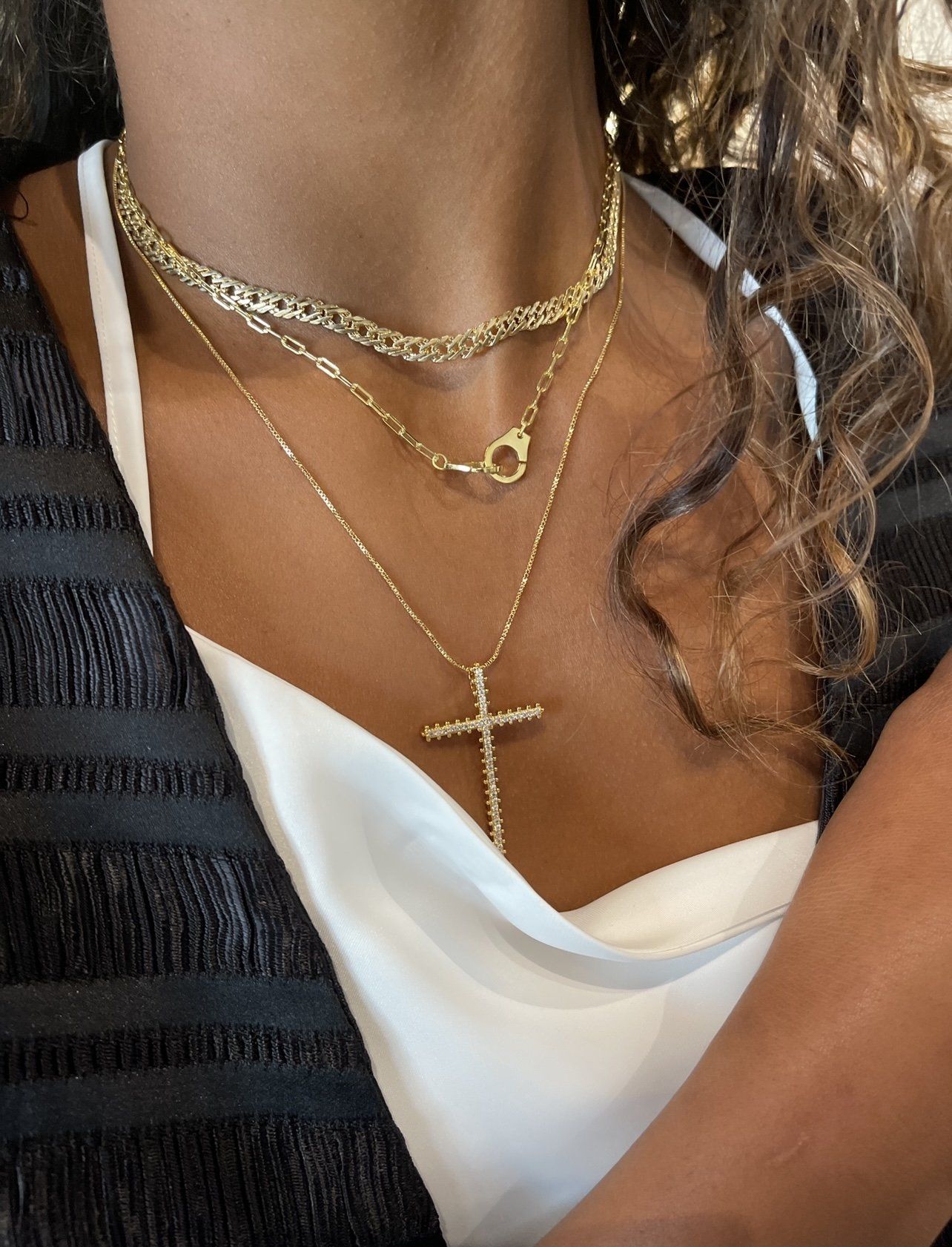 Incanto Maxi Cross Necklace — Soul Flow Apparel