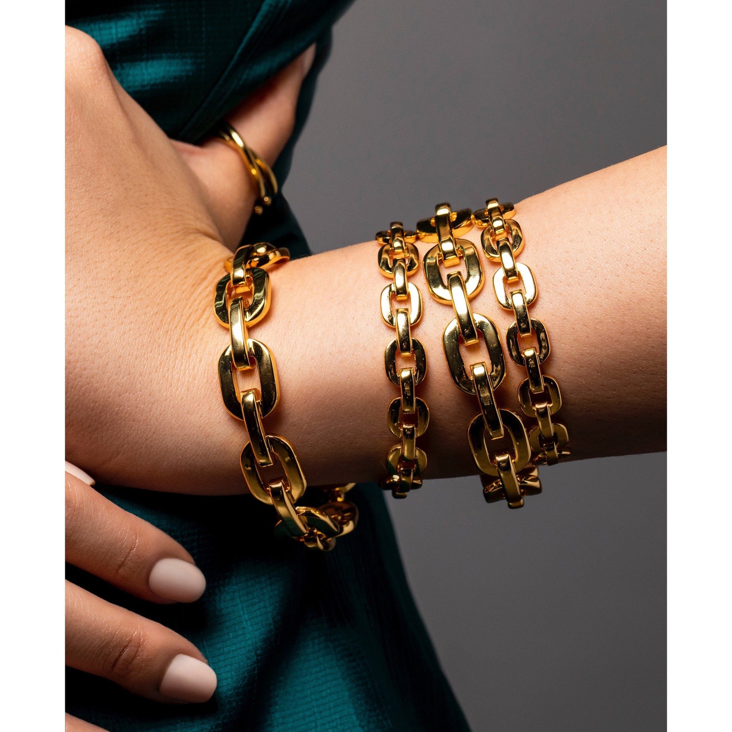 Kaye Link Bracelet - Large — Soul Flow Apparel