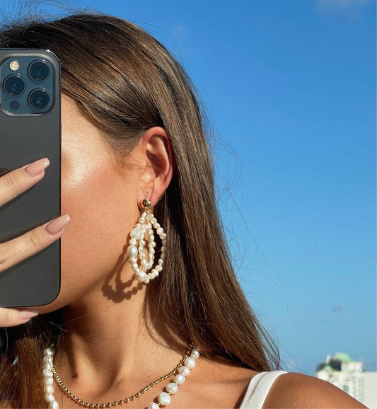 La Perla Statement Earring — Soul Flow Apparel