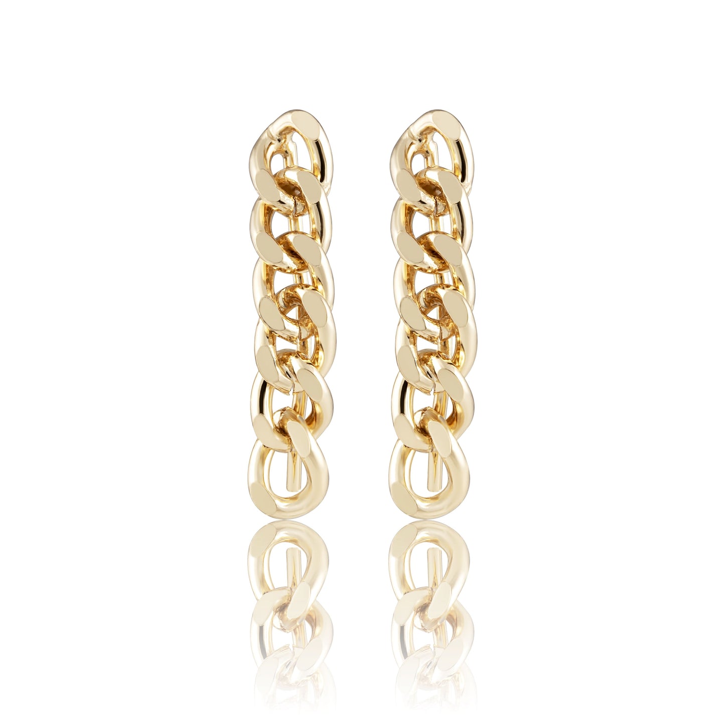 Leila Cuban Link Earrings — Soul Flow Apparel