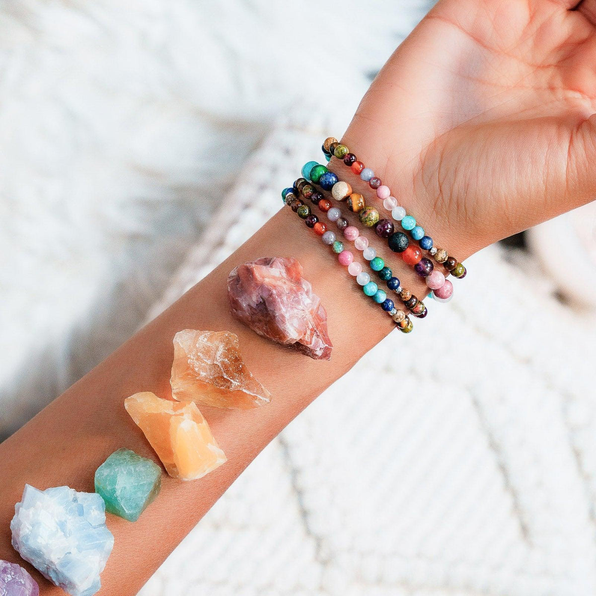 Master Healer 4mm Jewelry Set — Soul Flow Apparel