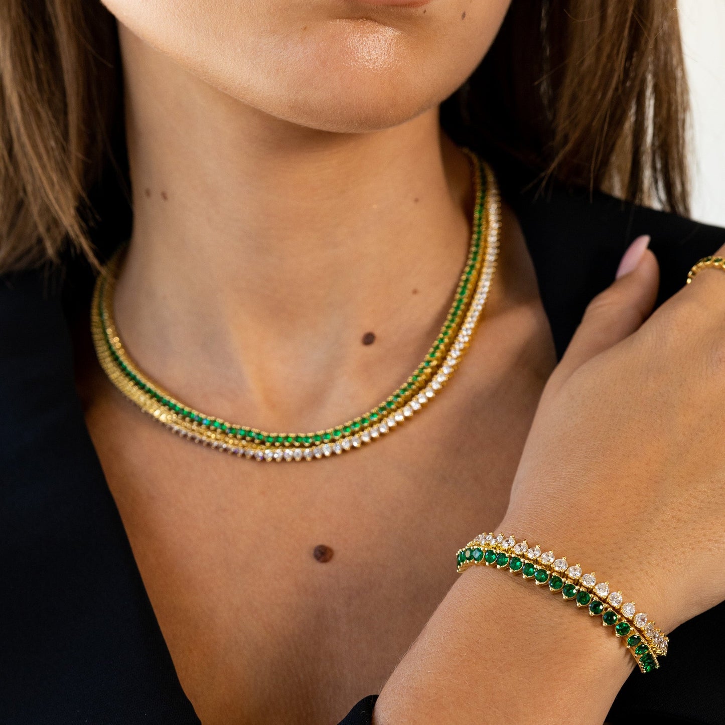Melinda Tennis Necklace — Soul Flow Apparel