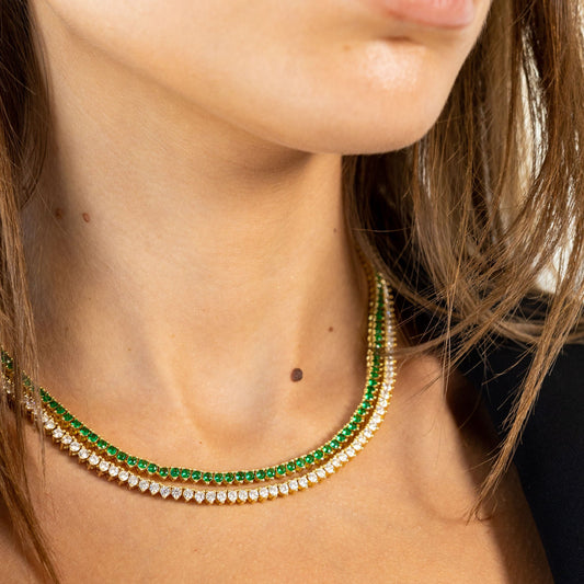 Melinda Tennis Necklace — Soul Flow Apparel