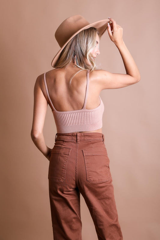Rib Knit Lounge Brami ❤️ Leto Collection