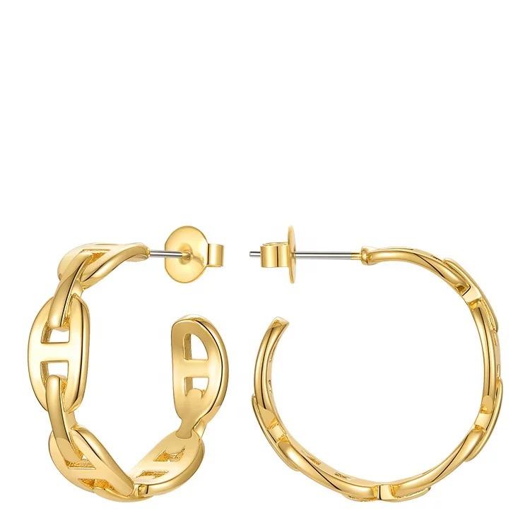 Rosie Link Hoops — Soul Flow Apparel