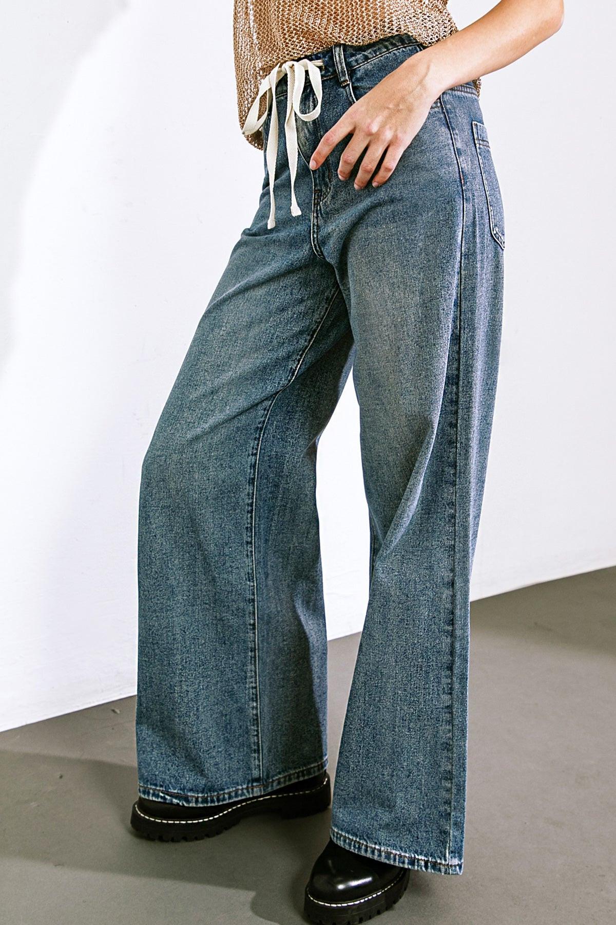 She's a Sweet Talker Denim Pants in 20ind6 — Soul Flow Apparel