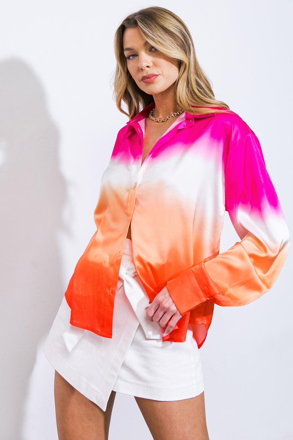 Remember This Feeling Woven Top in 20fuc 20ora6 — Soul Flow Apparel